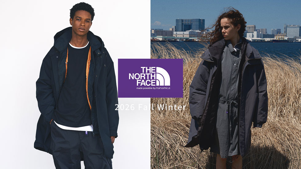 THE NORTH FACE PURPLE LABEL メンズ＆レディース 2026 SS Collection 入荷スタート