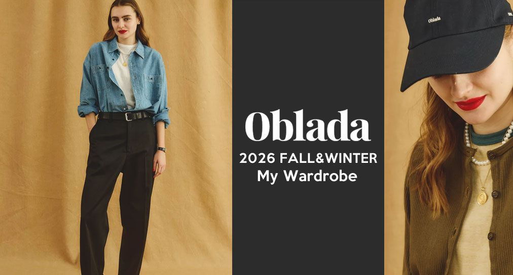 Oblada（オブラダ）/ 2026年春夏新作入荷情報！