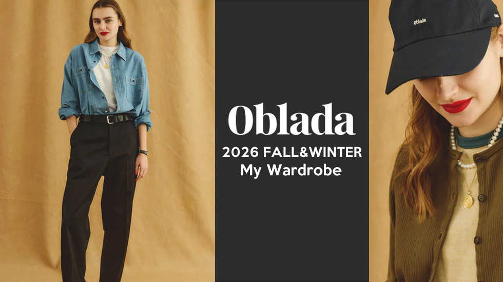 Oblada（オブラダ）/ 2026年春夏新作入荷情報！