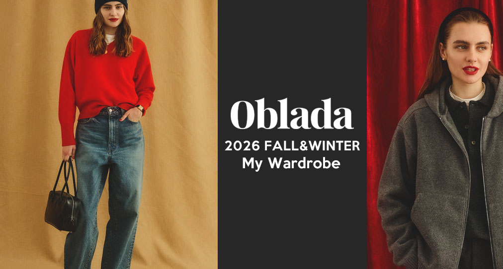 Oblada（オブラダ）/ 2026年春夏新作入荷情報！