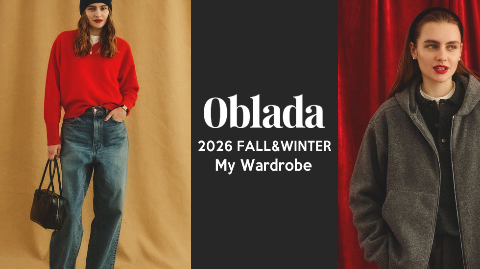 Oblada（オブラダ）/ 2026年春夏新作入荷情報！