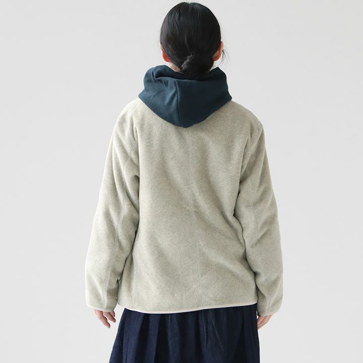 DANTON(ダントン) フリース ノーカラージャケット(JD-8911)の通販