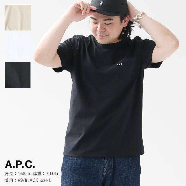 【A.P.C./アー・ペー・セー】ポケットTシャツ A.P.C. [アー・ペー・セー] ポケットTシャツ [POCKET-EMB-T]｜ジーンズ