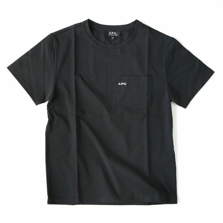 A.P.C.(アーペーセー) Emblem ポケットTシャツ メンズ(POCKET-EMB-T)の