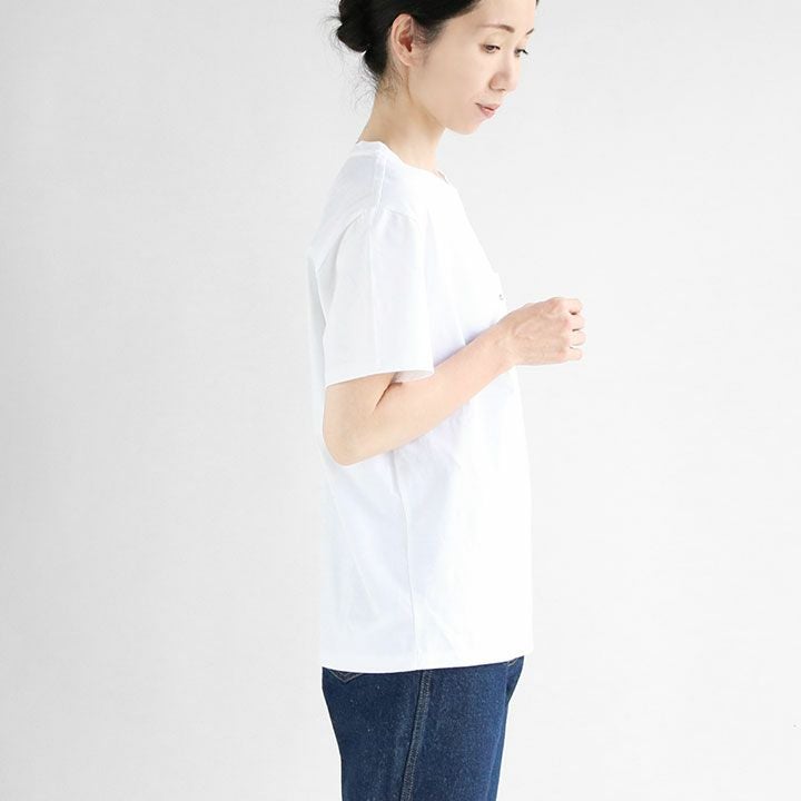 A.P.C.(アーペーセー) Emblem ポケットTシャツ メンズ(POCKET-EMB-T)の