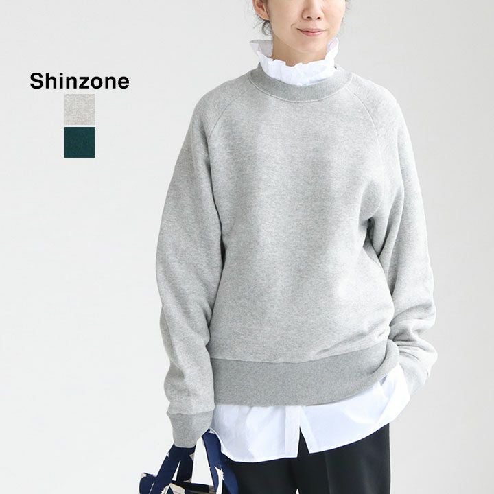 SHINZONE(シンゾーン) コモンスウェットシャツ(22AMSCU01)(22AMSCU02