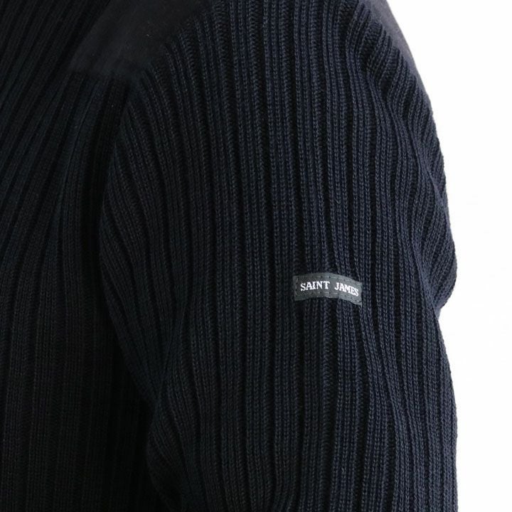 SAINT JAMES(セントジェームス) ショルダー＆エルボーパッチ リブ