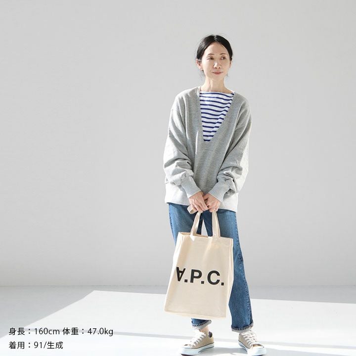 A.P.C.(アーペーセー) キャンバストート(TOTE-LAURE)の通販｜NEWS