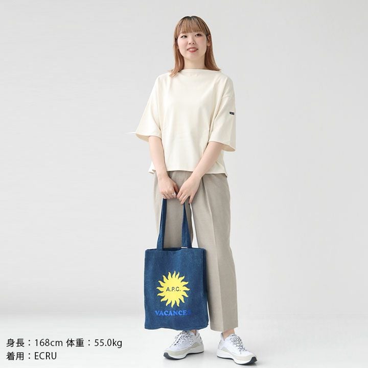 SAINT JAMES セントジェームス | ウエッソン 五分袖 ルーズTシャツ