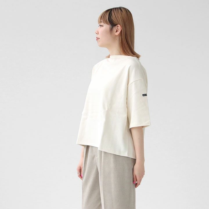 SAINT JAMES セントジェームス | ウエッソン 五分袖 ルーズTシャツ