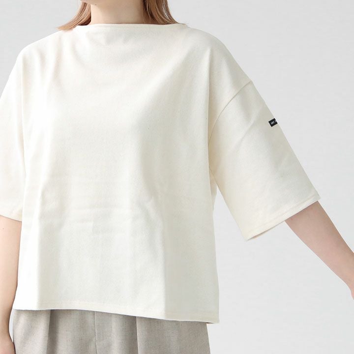 SAINT JAMES セントジェームス | ウエッソン 五分袖 ルーズTシャツ
