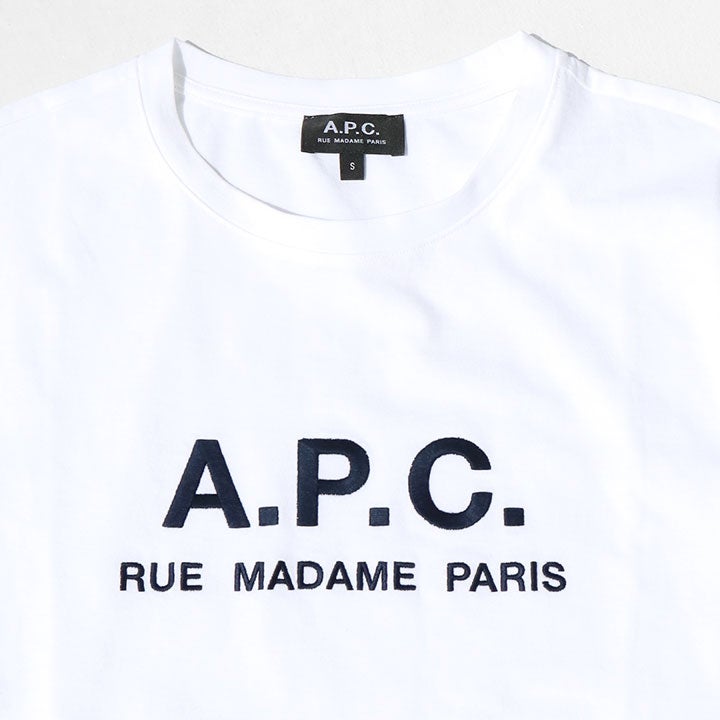A.P.C. アーペーセー｜Rue Madame Tシャツ ユニセックス RUE-MADAME-T