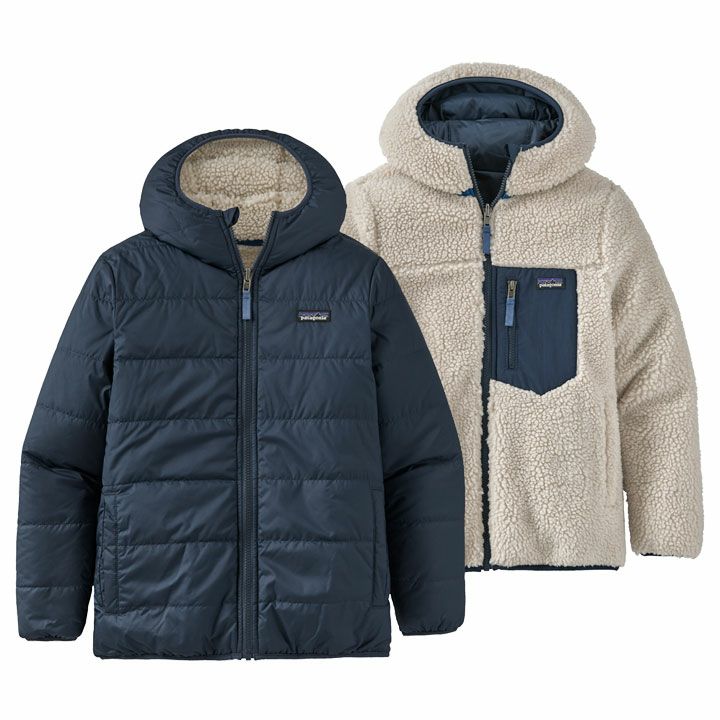 パタゴニア リバーシブル フーディ キッズ160センチ patagonia パタゴニア｜キッズ・リバーシブル・レディ・フレディ