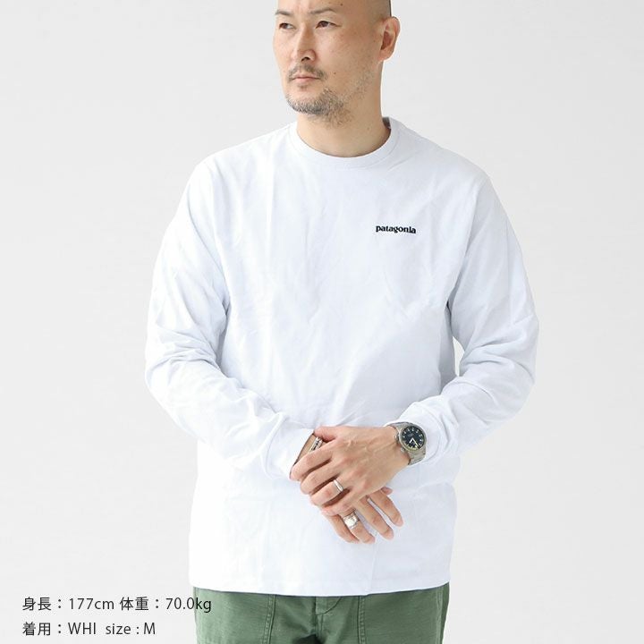 patagonia(パタゴニア) メンズ・ロングスリーブ・P-6ロゴ・レスポン