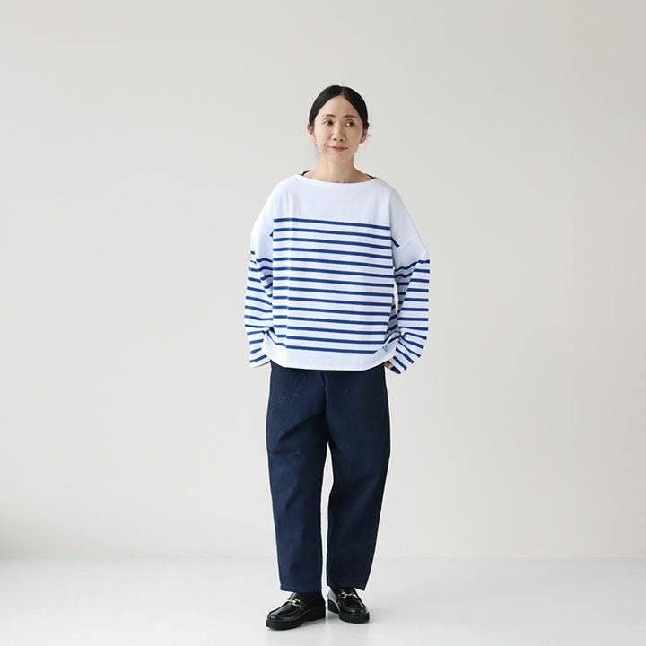 ORCIVAL(オーシバル) ラッセルフレンチセーラー ドロップショルダーT