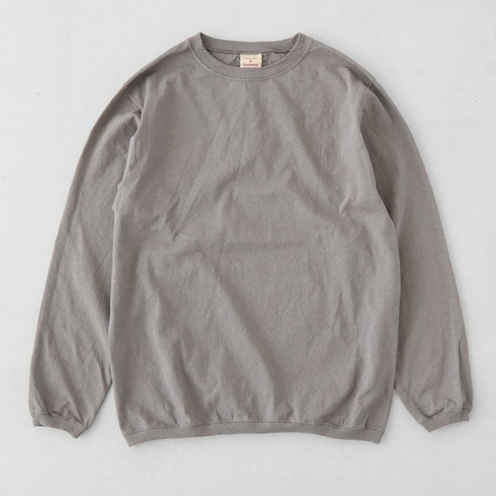 GOODWEAR(グッドウェア) クルーネックリブTシャツ ロングスリーブ 