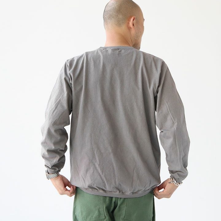 GOODWEAR(グッドウェア) クルーネックリブTシャツ ロングスリーブ 