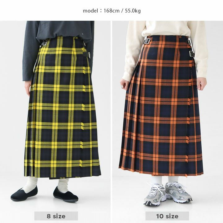 O'NEIL of DUBLIN(オニール・オブ・ダブリン) キルトロングスカート