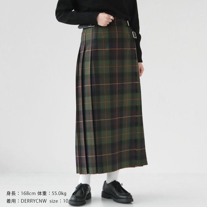 O'NEIL of DUBLIN(オニール・オブ・ダブリン) キルトロングスカート
