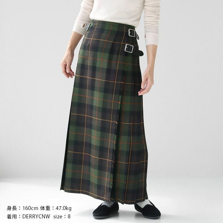 O'NEIL of DUBLIN(オニール・オブ・ダブリン) キルトロングスカート