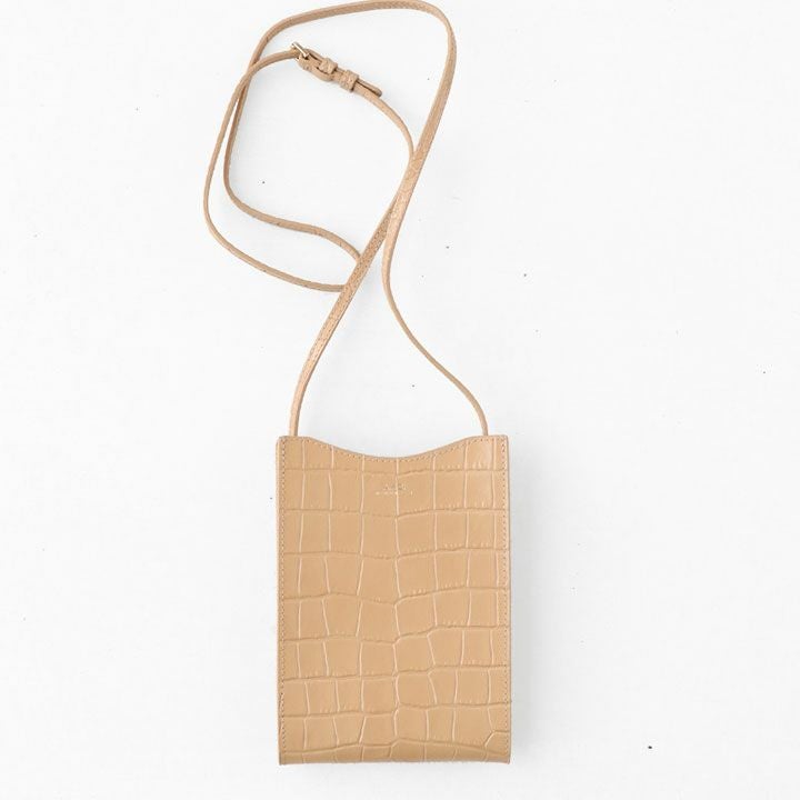A.P.C.(アーペーセー) ネックポーチ JAMIE(JAMIE-CROCO)の通販｜NEWS 