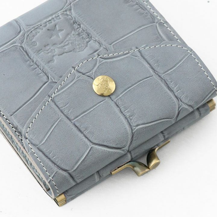 IL BISONTE(イルビゾンテ) クロコエンボスレザー ウォレット