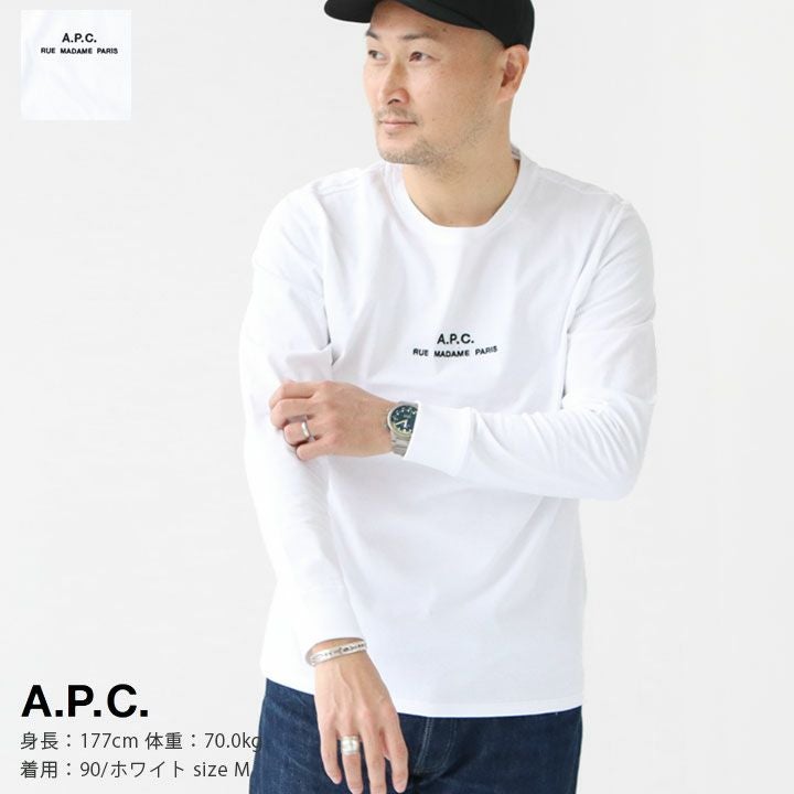 A.P.C.(アーペーセー) Petite Rue Madame 長袖Tシャツ メンズ