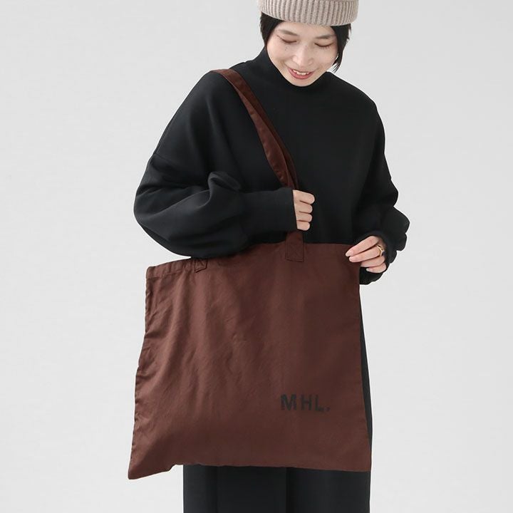 MHL.(エムエイチエル) LIGHT COTTON DRILL 2WAYバッグ(595-1171502