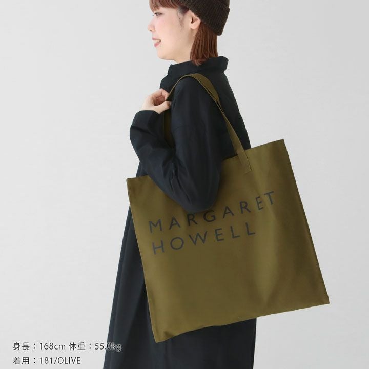 MARGARET HOWELL(マーガレット・ハウエル) コットン帆布トートバッグ