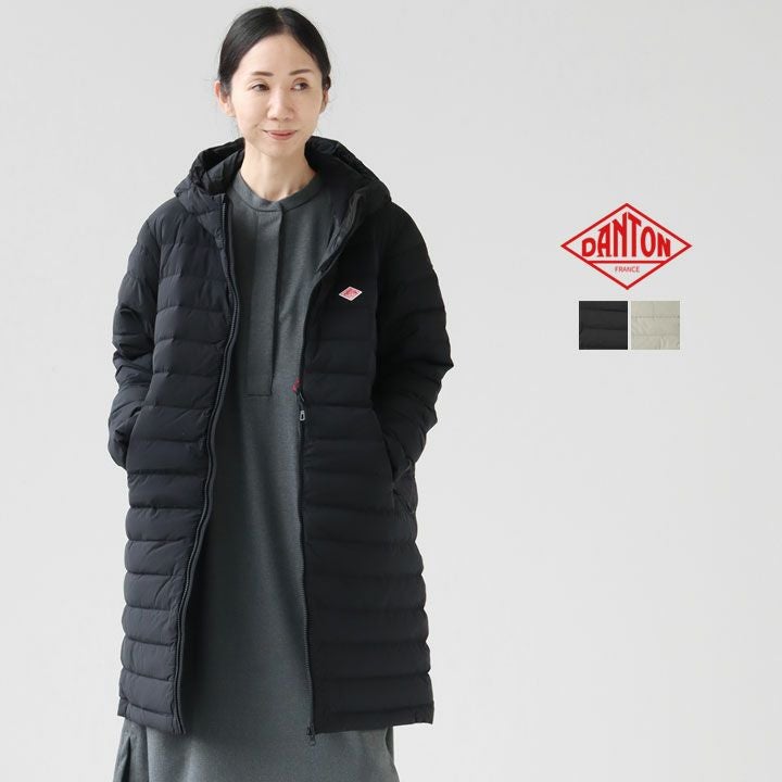 DANTON(ダントン) ミドルダウン フードコート WOMEN(DT-A0566NRP)の