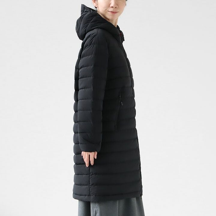 DANTON(ダントン) ミドルダウン フードコート WOMEN(DT-A0566NRP)の