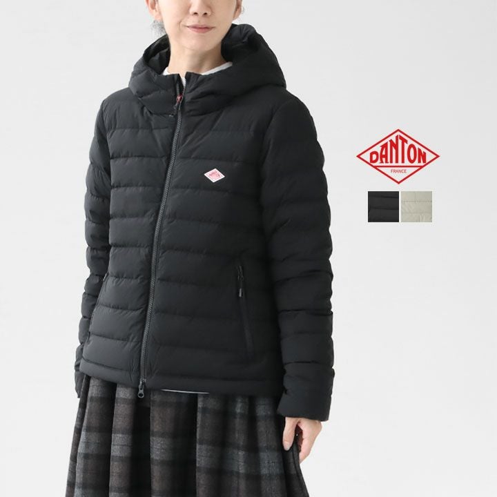 DANTON(ダントン) ミドルダウン フードジャケット WOMEN(DT-A0563NRP