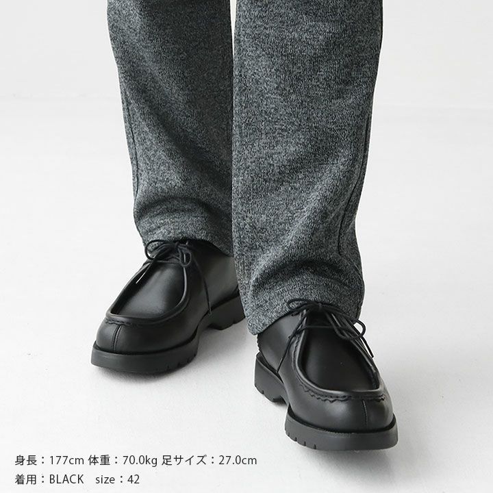 KLEMAN PADROR クレマン ブラック サイズ42 KLEMAN(クレマン 