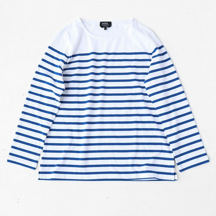 A.P.C.(アーペーセー) パネルボーダーカットソー(MARINIERE-ELISA)の