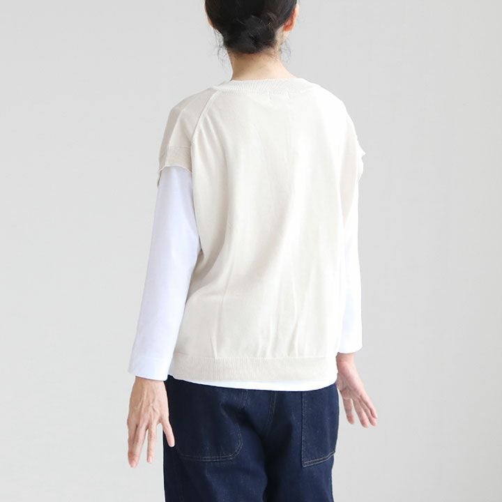 MARGARET HOWELL(マーガレット・ハウエル) LONG STAPLE COTTON ニット