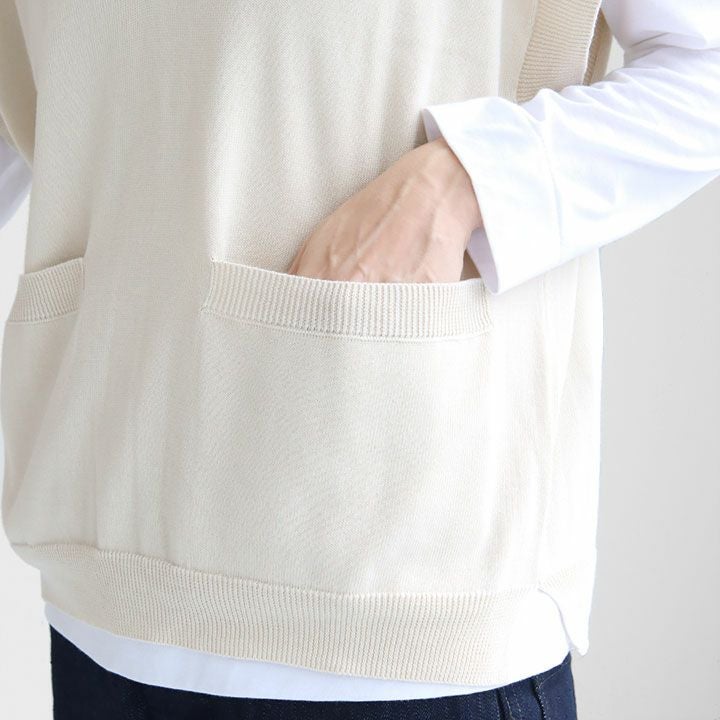 MARGARET HOWELL(マーガレット・ハウエル) LONG STAPLE COTTON ニット