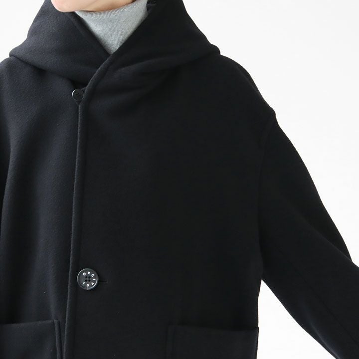 ORCIVAL(オーシバル) ウールライトモッサ フードショートコート(OR