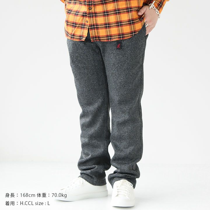 Gramicci(グラミチ)ボンディングニットフリース NNパンツ クロップド