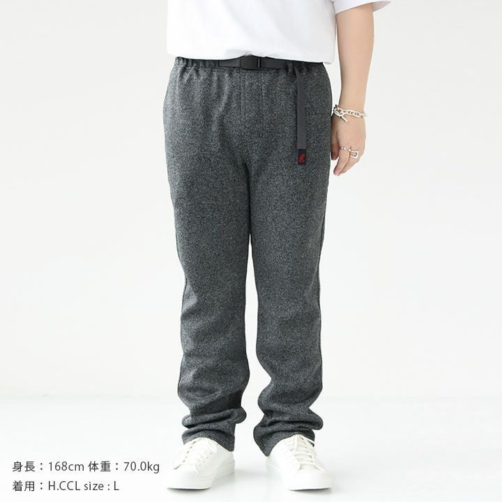 Gramicci(グラミチ)ボンディングニットフリース NNパンツ クロップド