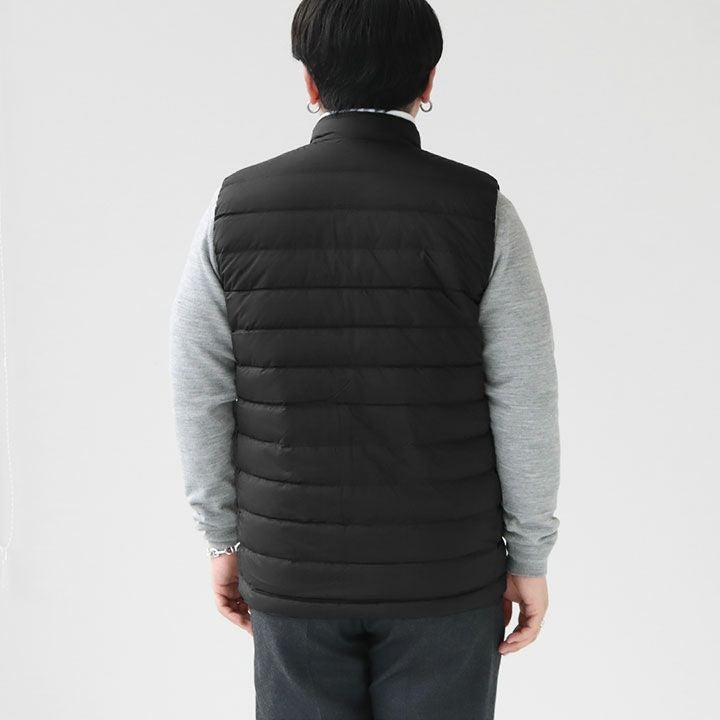 DANTON(ダントン) ナイロンタフタ ミドルダウン スタンドカラーダウン