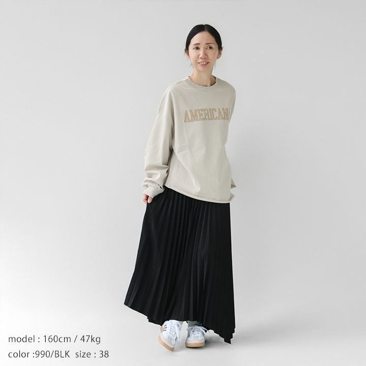 【新品】SACRA SYNTHETIC SUEDE PLEATS オフホワイト SACRA サクラ｜シンセティック スエード プリーツスカート 125523121の