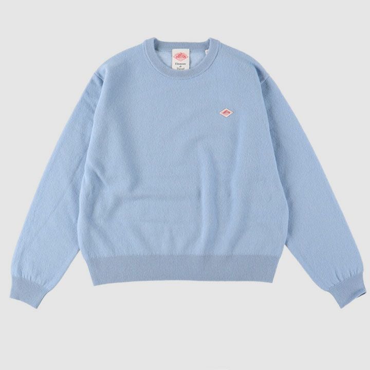 DANTON(ダントン) ラムウール クルーネックニットプルオーバー WOMEN 