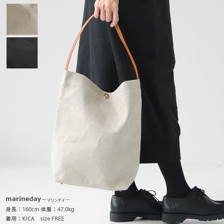 MARINEDAY マリンデイ FREDERICK 麻帆布トートバッグ MARINEDAY(マリンデイ) FREDERICK 麻帆布トートバッグ(FREDERICK)の