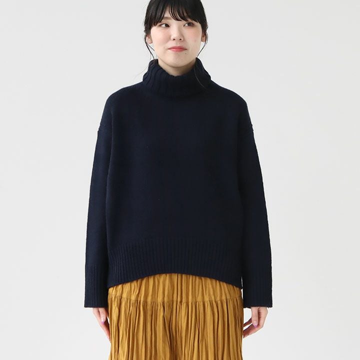 本日限定！GALERIE VIEギャルリーヴィー タートルネックプルオーバー ファインウール タートルネックプルオーバー | GALERIE VIE (Women