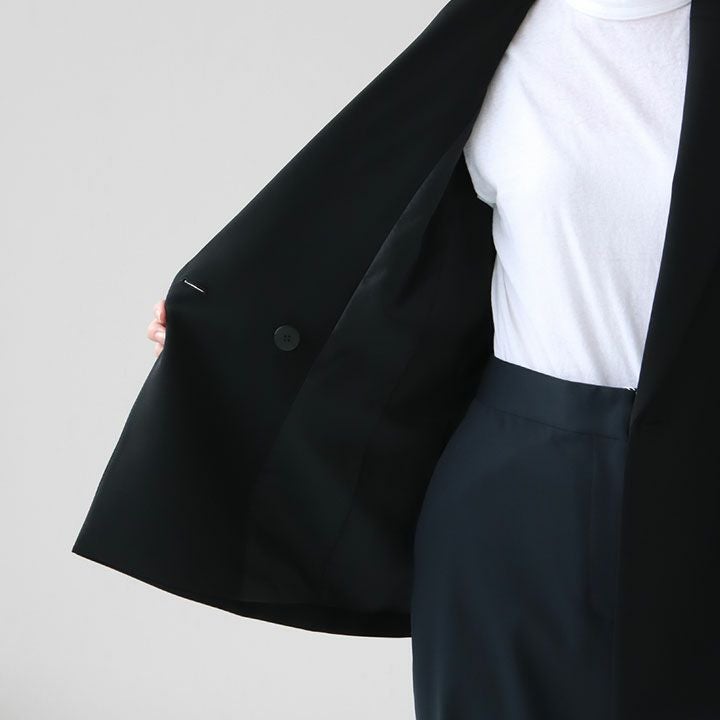 Ballsey ボールジィ レーヨンブレンド ドライ ダブルブレストジャケット Ballsey(ボールジィ) ドライダブルクロス ダブルブレストジャケット(11
