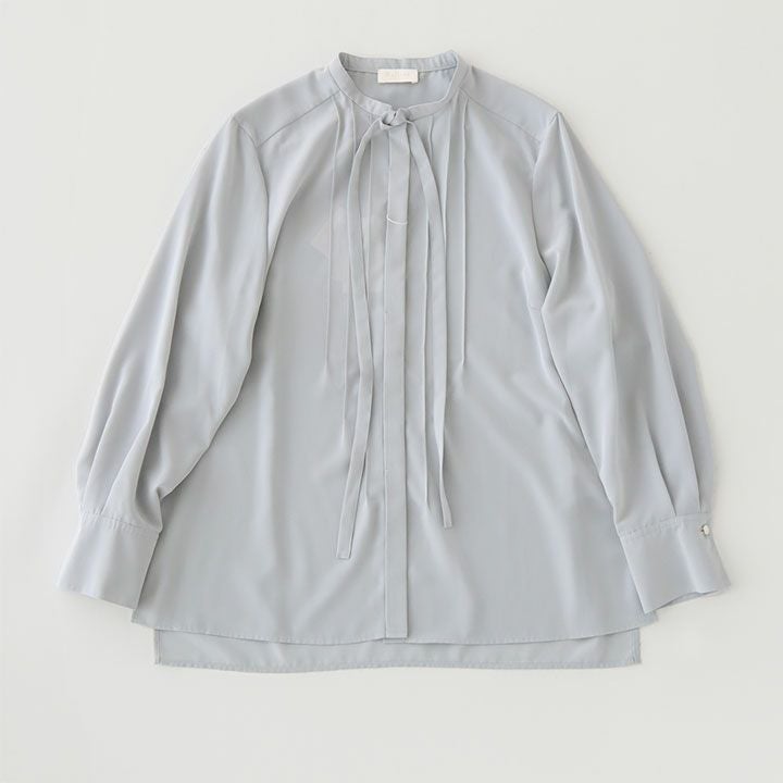 【美品】ボールジィー　Ballsey クリアデシン ボウタイブラウス　36 クリアデシン ボウタイブラウス｜トゥモローランド 公式サイト