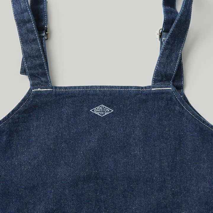 DANTON(ダントン) サロペットスカート(DT-F0009MHT)(DT-F0009KDM)の 