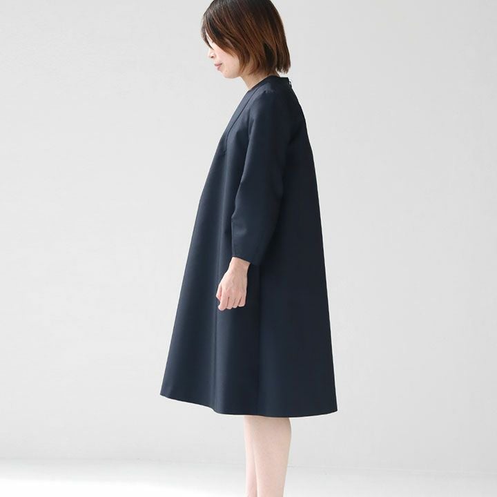 Ballsey(ボールジィ) ハイカウントダブルクロス Aラインワンピース(11