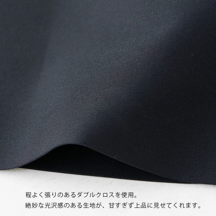 Ballsey(ボールジィ) ハイカウントダブルクロス Aラインワンピース(11