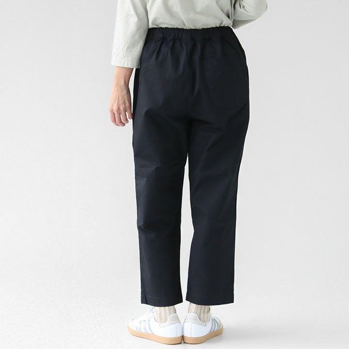PRIT プリット｜40/1綾ダンプ ワンタックテーパードパンツ P71633の